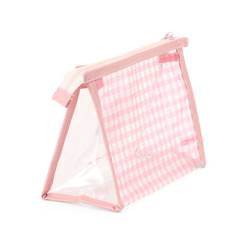 Cogimyun Clear Gingham Zipper Pouch