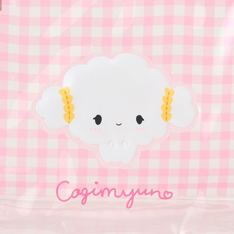 Cogimyun Clear Gingham Zipper Pouch