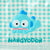 Hangyodon Clear Gingham Zipper Pouch