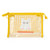 Hanamaruobake Clear Gingham Zipper Pouch