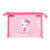 Hello Kitty Clear Gingham Zipper Pouch
