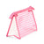 Hello Kitty Clear Gingham Zipper Pouch