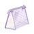 Kuromi Clear Gingham Zipper Pouch