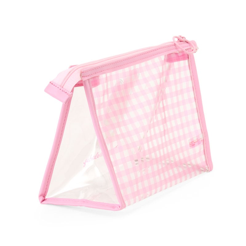 My Melody Clear Gingham Zipper Pouch
