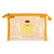 Pompompurin Clear Gingham Zipper Pouch
